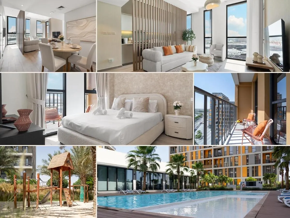 Appartamento 1Bed In Noor 1 - Midtown By Stayinhomes - Pool - Padel - Tennis Dubai Emirati Arabi Uniti