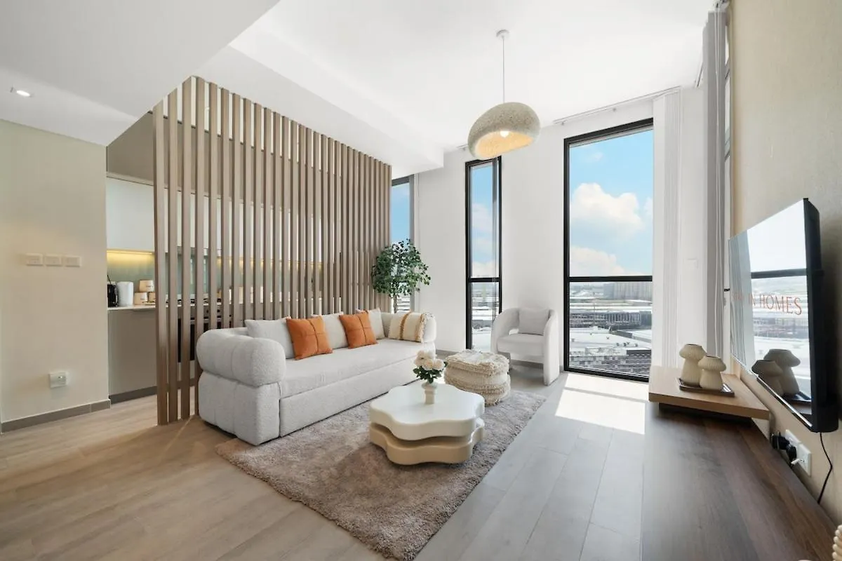 1Bed In Noor 1 - Midtown By Stayinhomes - Pool - Padel - Tennis Dubaj